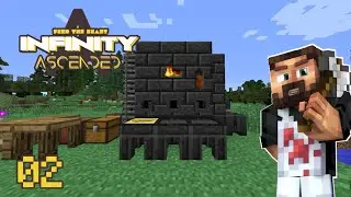 FTB Infinity Ascended (Evolved) #2 - ON FORGE NOS PREMIERS OUTILS !