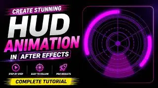 Create Stunning HUD Animation in After Effects | Easy Motion Graphics Tutorial (2026)
