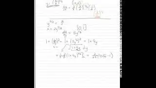 Arc Length via Integration