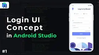 #1 Login UI Concept in Android Studio - Android UI Design Tutorial - اردو / Hindi