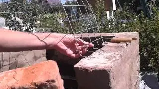 Мангал-печка для дачи своими руками часть 3 .