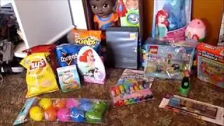 EASTER BASKET HAUL!!!!!! For 6 Year Old Girl DISNEY PRINCESS BABY ALIVE