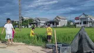 Ở QUÊ CÓ GÌ  | GẤU CON ĐI BẮT CÁ CÙNG CÁC ANH
