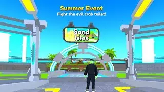 New Map Sand Isles In Toilet Tower Defence!