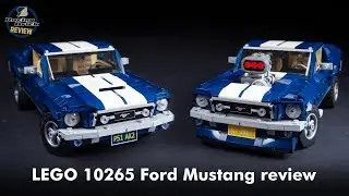LEGO Creator Expert 10265 Ford Mustang unboxing, speed build and review