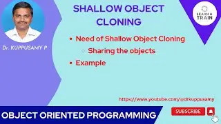37 Shallow Cloning in Object Cloning - Example