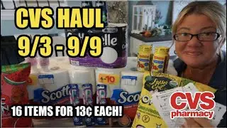 CVS HAUL ** 16 ITEMS FOR ONLY 13¢ EACH! 🚨