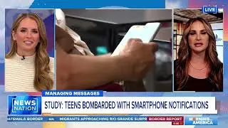 Phone Notifications and Stress - NEWS NATION - Dr. Lisa Palmer