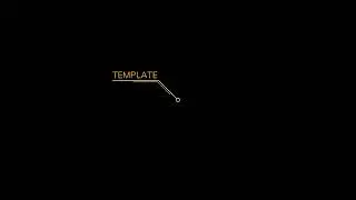 Adobe DaVinci Resolve Template: Single Line Callout