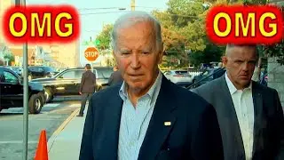 Joe Biden Gets Brutally HECKLED Leaving Church this Morning - Almost Felt Sad for Him.....