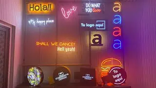 Neon flex  | Neón flexible Shall we dance? Hell yeah! Perfeto para bodas