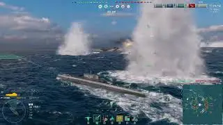 World of Warships U-4501 216k DMG
