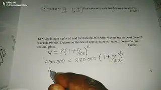 COMMERCIAL ARITHMETIC: APPRECIATION AND DEPRECIATION.