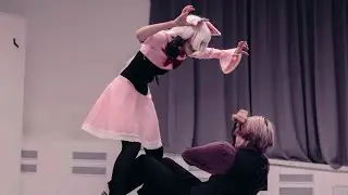 Cosplay show. Mangle, Purple Guy - FNaF 2 - Tea Princess, Никитошка. (Минск) 23.01.22