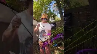 #archerypractice Archer Street compound bow arrow pse bowtech reckoning gen 2 UV slider Stan onyx