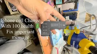Iphone cell change with 100 health 🔋