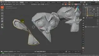 Blender Bisect Tool Split Mesh Into Two Parts Blender 2.8
