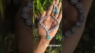 #victoriannecklace##silverpolish#exclusivedesign#orderonline#whatsapp#9652525864