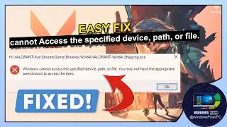 Fix Valorant 