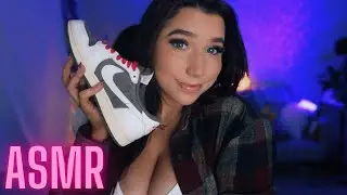ASMR | 🫣 My EXPENSIVE Shoe Collection 👟🔥(tapping, scratching, & whispers...)