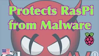 Protects Raspberry Pi from Malware