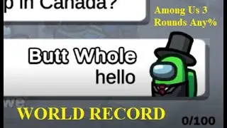 Among Us World Record Speedrun 3 Rounds Any% (World Record)