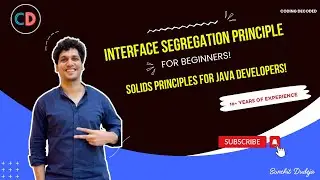 Interface Segregation Principle  with Easy Example | SOLID | ISP|Low Level System Design