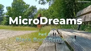 Giantess Black Boot Rampage Part2