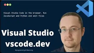 vscode.dev run Js and Python in your browser - look ma, no install 