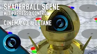Octane Phycially Accurate Shaders and Xpresso Controls