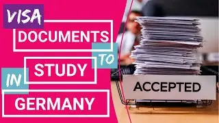 STUDY IN GERMANY | VISA APPLICATION | PART 2