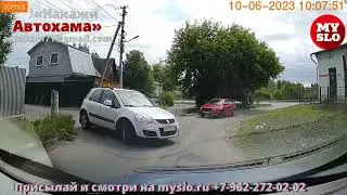 Нарушитель-«выскочка» едва не устроил ДТП на односторонней улице