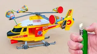 Experiment: Helicopter and Fireworks