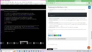 activate list number in nano