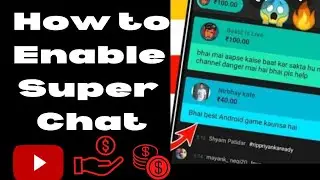 super chat enable 2022 USA | super chat enable Usa | how to enable super chat IN USA |