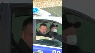 Мразь в погонах получила по заслугам !