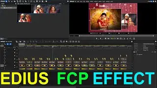 How-to use FCP effects 2024 in Edius |FCP Project | Free Download (Vol-2)  || Soft Tech-i