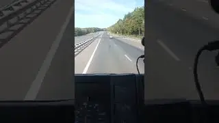 МАЗ 5440 с Китайской КПП на Тахометре 1400 скорость 100км