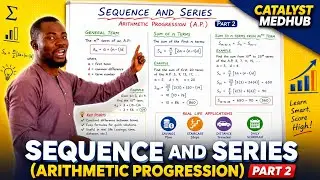 Arithmetic Progression (AP) Solved Problems | Maths 101