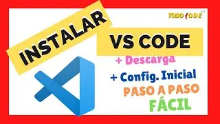 🔴 ¿Cómo DESCARGAR e INSTALAR VISUAL STUDIO CODE? ➡️ En Windows | ✅ TUTORIAL PASO A PASO 2022