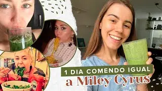 UM DIA COMENDO IGUAL MILEY CYRUS - Vegana | Mi Alves