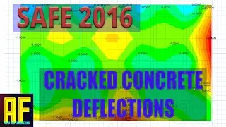 CSI SAFE 2016 - Reinforced Concrete Slab Deflection Tutorial