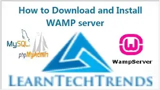 Download and install Wamp Server for beginners