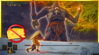 How to Defeat Fire Giant WITHOUT Cheese! - Elden Ring