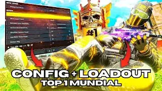MELHORES CONFIGURAÇÕES + LOADOUT do TOP 1 MUNDIAL no WARZONE