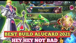 BEST BUILD ALUCARD 2021|ITEM TOP GLOBAL ALUCARD SAVAGE|TUTORIAL ALUCARD Mobile Legends