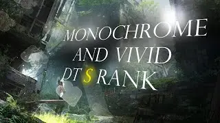 [osu!mania] Monochrome and Vivid DT S rank (lol)