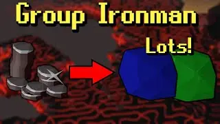 We now have INFINITE gems (Group Ironman #08)