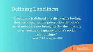 Demystifying Campus: Feelings of Isolation