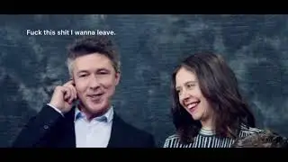 Aidan Gillen being a DIVA for 50 seconds